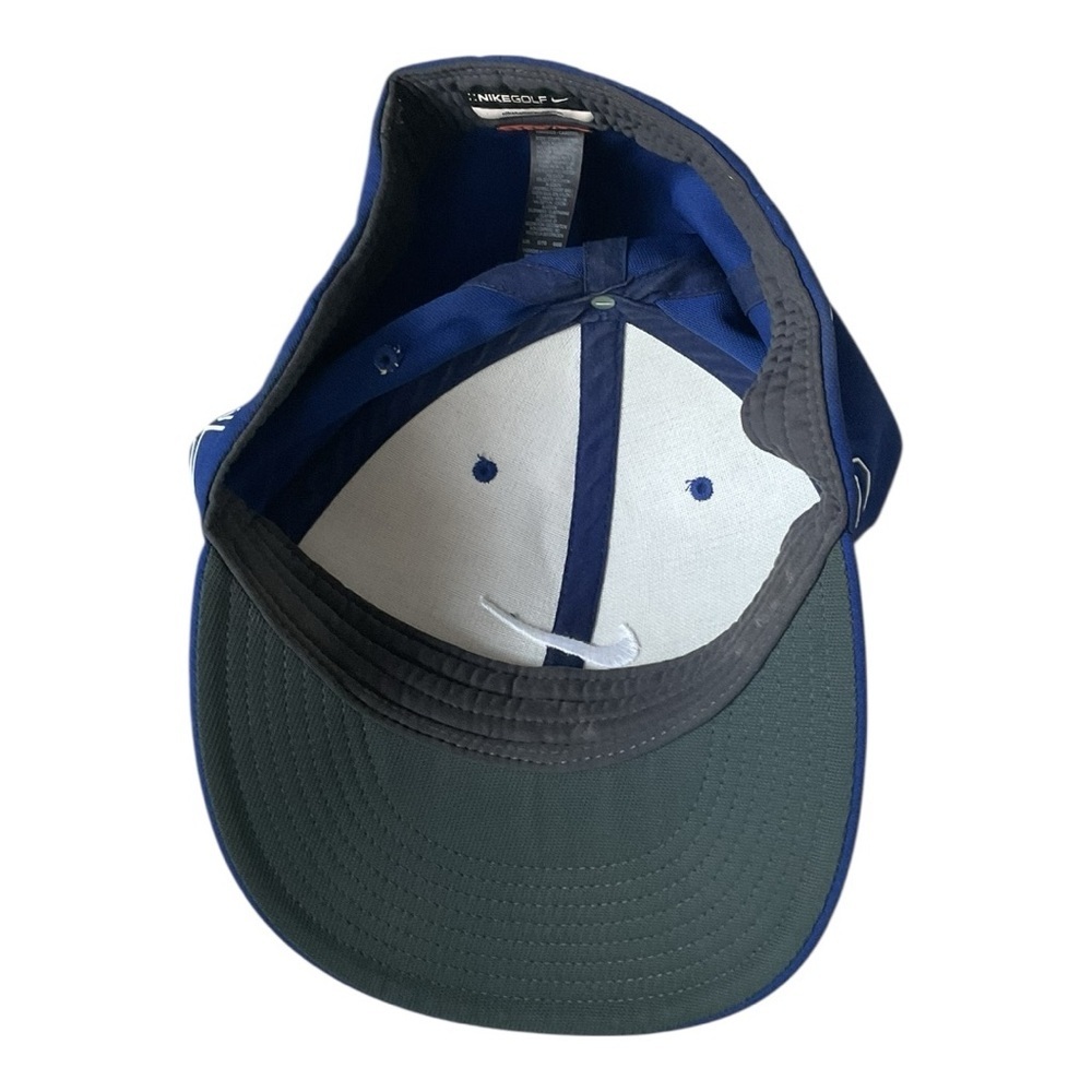 Nike RZN Flex-Fit Golf Hat Blue L/XL - Picture 3 of 4